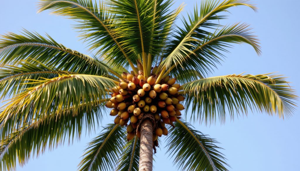 Palmeira de babaçu em área rural
